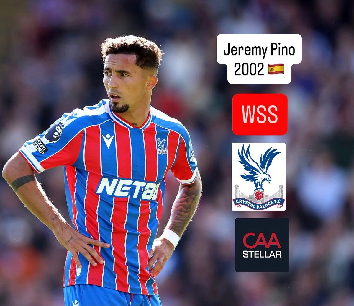 WSScouting's tweet image. WSS Transfer Market 💡 
Jeremy Pino 2002 🇪🇸 - Crystal Palace FC 🏴󠁧󠁢󠁥󠁮󠁧󠁿 #jeremypino #england #spain #cpfc #crystalpalace #premierleague #selhurstpark #caastellar @caastellar @yeresantos10