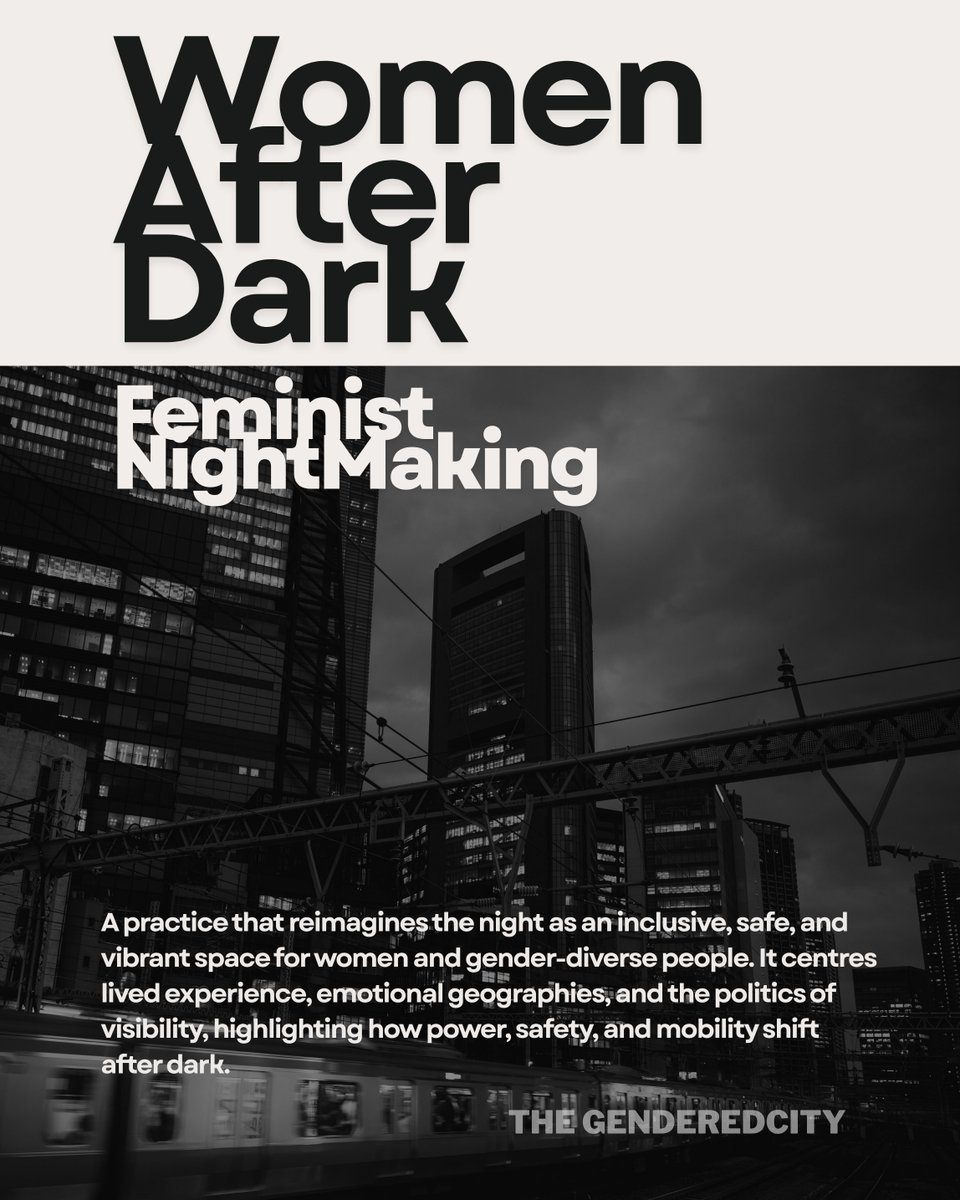 nourhanbassam12's tweet photo. #WomenAfterDark book explores holistic themes that open the door to rethinking and challenging the way we understand the #night. #feministnightmaking,  © Women After Dark, 2025
https://t.co/DrXgST6Cbu https://t.co/lE9OkirgbN