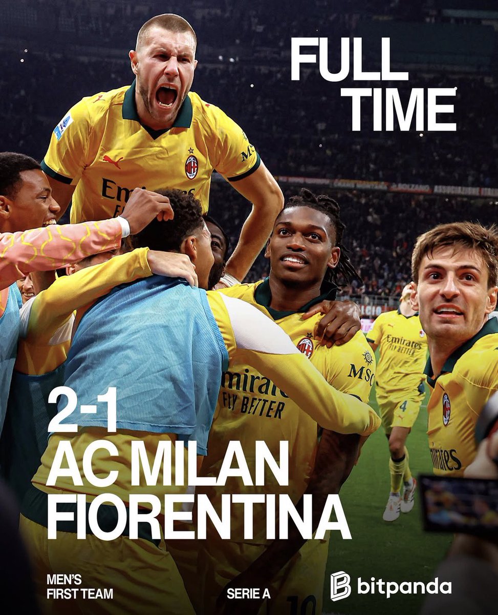 AC_MilanFR's tweet image. Qu’on continue hein 💛