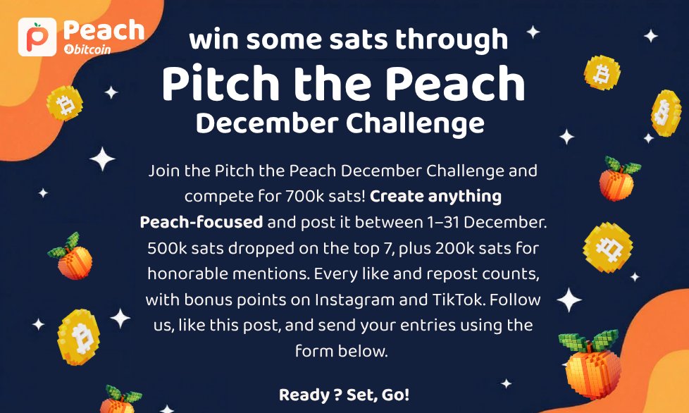 peachbitcoin's tweet image. Reminder to everyone👀 there are some sats on the table !