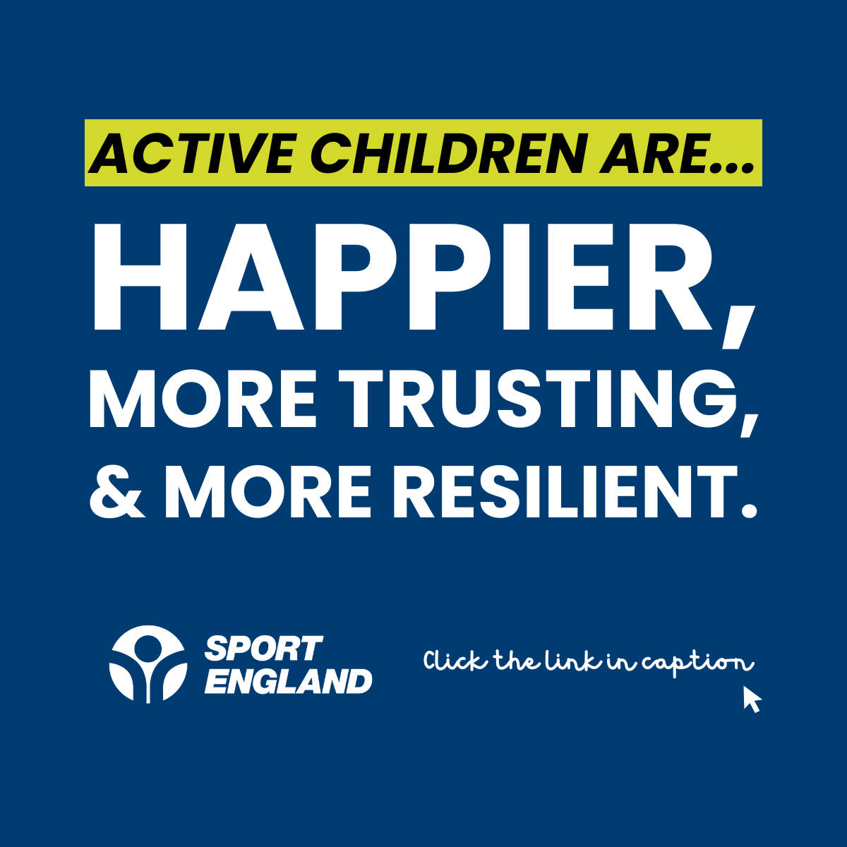 MerseysideSport's tweet photo. @Sport_England's latest data confirms that active young people are...  

🧠 Happier: Reporting higher happiness scores (7.1 vs 6.7).
💪 Resilient: More likely to keep trying when things get tough.
🤝 Trusting: More likely to trust people their own age. https://t.co/aR8ugzGwOT