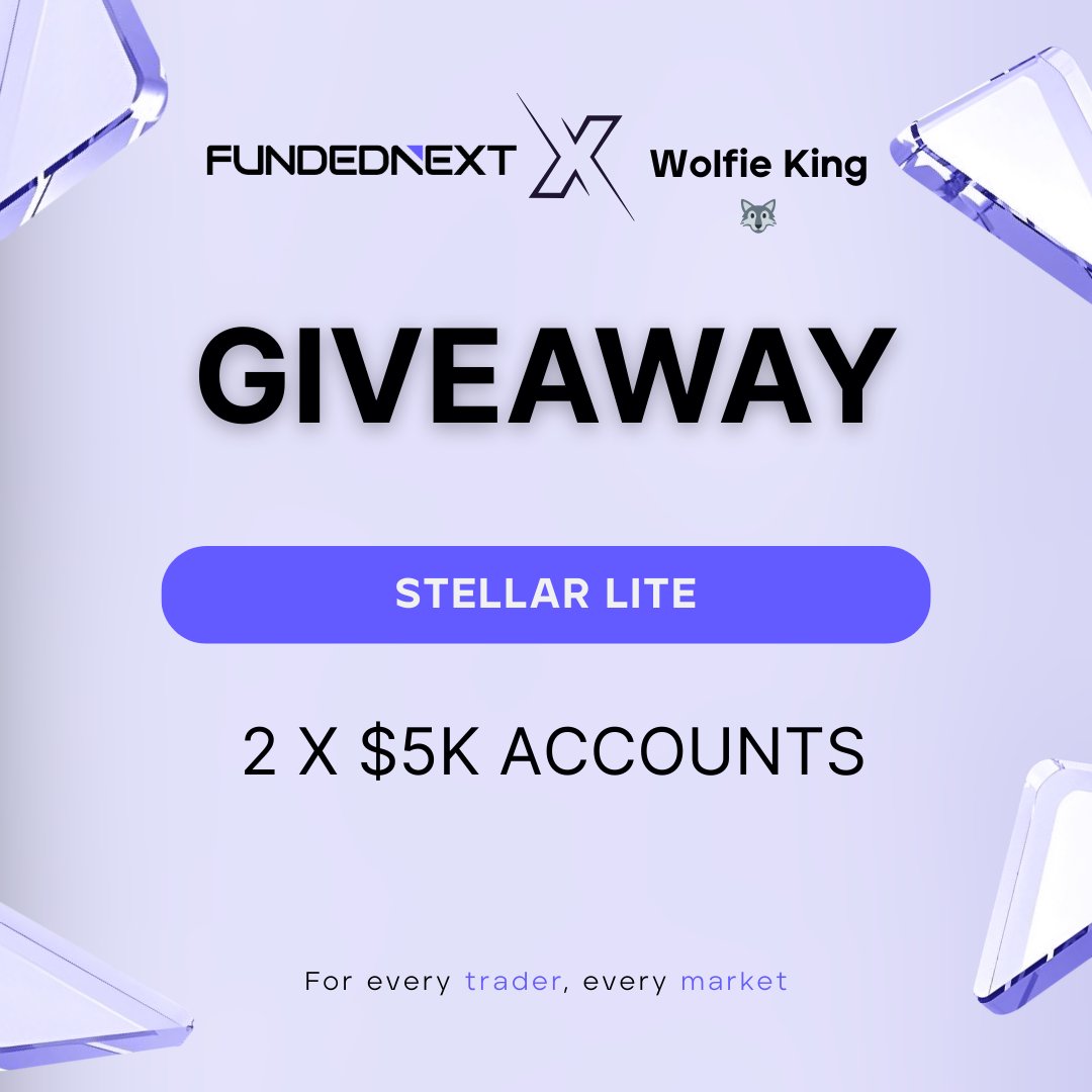 Giveaway Giveaway Giveaway

2X $5K Fundednext Account 

🖤Follow <a href="/King_of__Wolves/">Wolfie King🐺</a> <a href="/Flynn3624/">Flynn</a>
<a href="/FundedNext/">FundedNext</a> <a href="/fnfutures/">FundedNext Futures</a> <a href="/FNpartnersocial/">FundedNext Partners</a>

🖤Comment what you like most about FundedNext

🖤Like and Retweet this post