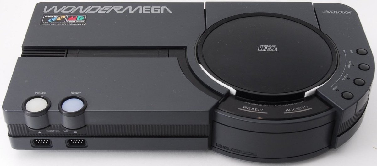 Obscure Console Christmas Advent.
Day 9: Victor Wondermega
1992

The first combined Mega Drive/Mega CD console on the market, the Japanese only Wondermega from JVC also included karaoke features.

A later version had a US release called the X'Eye.

#RGGXmas