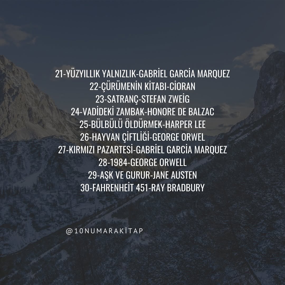 sivriikalemler's tweet photo. SİZİ BAMBAŞKA BİRİNE DÖNÜŞTÜRECEK 40 KİTAPLIK O LİSTE https://t.co/qkjzO9Fred