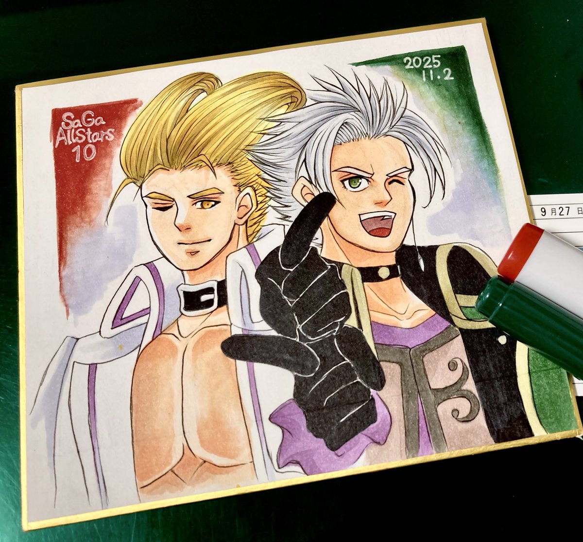 knk様へ♥4月末 今年も残りわずかなので今年一番伸びた絵を貼る 次は直参したい！と