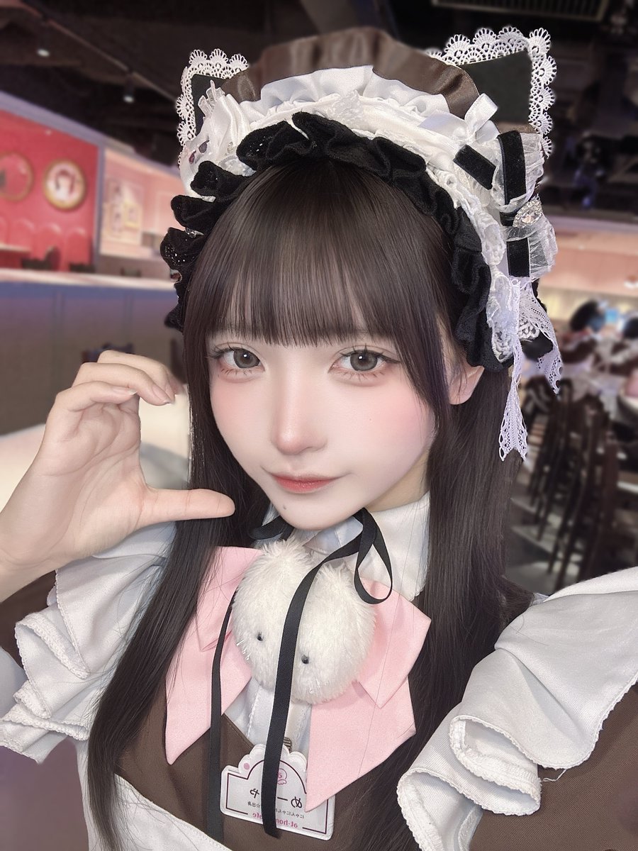 maid_meenya's tweet image. 🖤🖤🖤