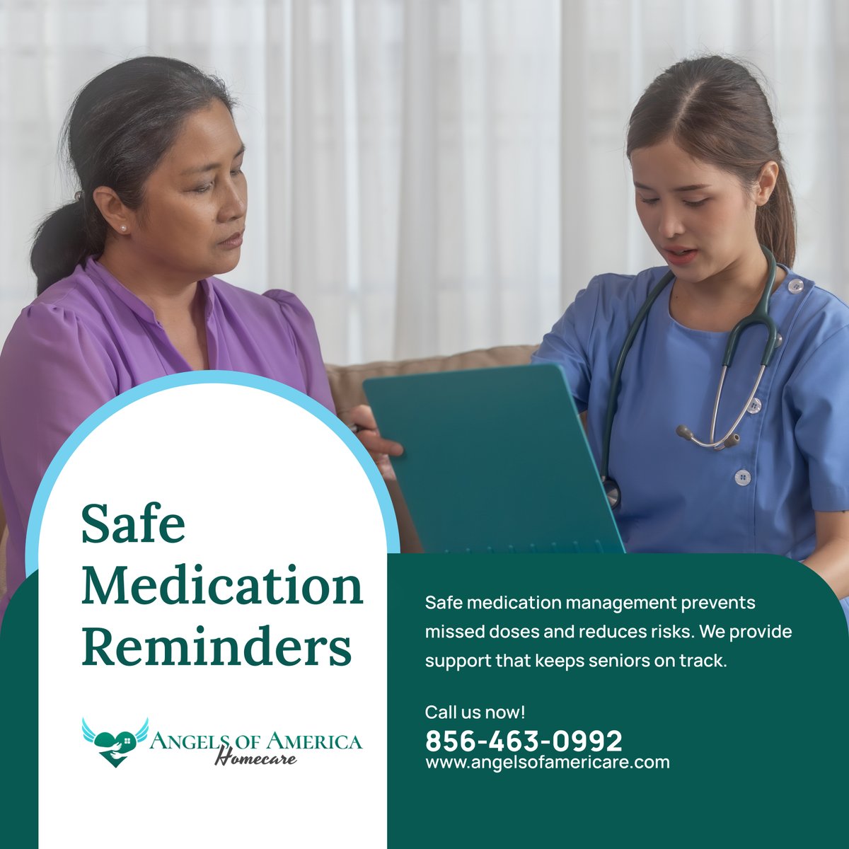 AngelsofAHC's tweet image. Staying safe with medications matters 💊💙Reliable reminders bring peace of mind 🌟

#MtLaurelNJ #Homecare #MedicationSafety #SeniorHealth #CareSupport #PostSurgeryCare #CareAtHome #CompanionCare #DisabilitySupport #TrustedCare #WeCare