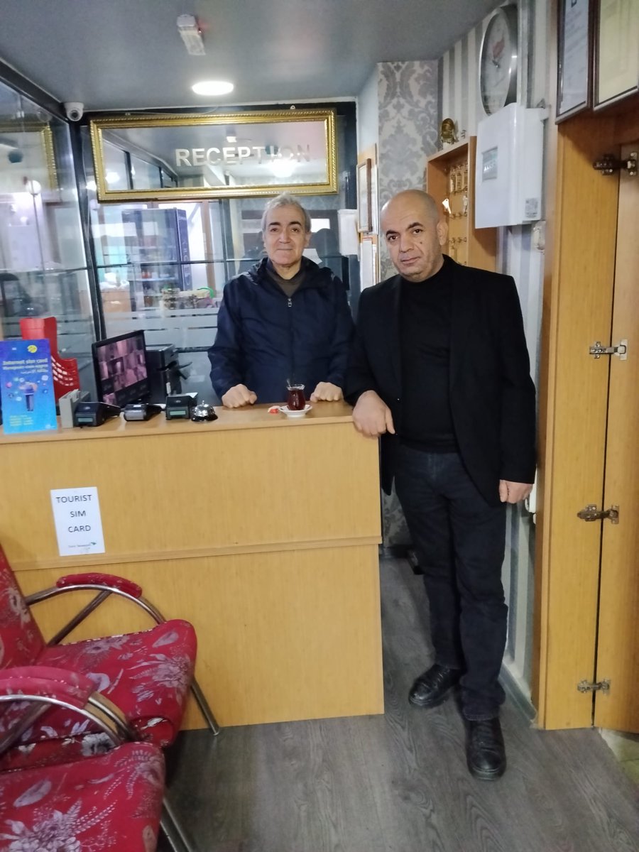 Genel Başkanımız Sayın Devlet Bahçeli Beyin Talimatları ile “#HayırlıGünlerKomşum” ve “#DerdinDerdimizdir” Ziyaretleri Kapsamında, Fatih/Mollahüsrev Mahallemizde ki Değerli Esnafımız Sn. Kadir Beyi;

lçe Bşk. Yardımcımız Sn. Ramazan Bahar Ziyaret Etmiştir. 

Değerli Esnafımıza