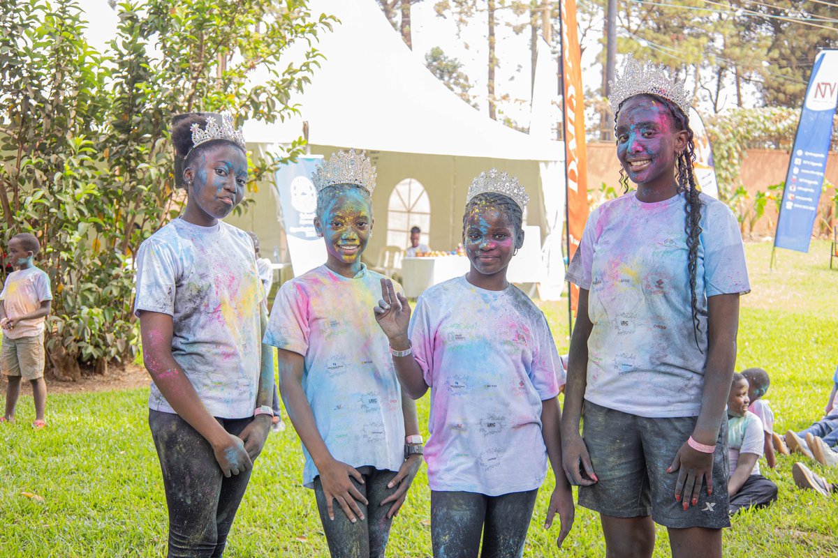 book_driveug's tweet photo. Colour. Joy. Inclusion.
 From the first splash of colour to the last beat, the energy was unreal! Swipe through our favourite moments from the Colour Run.
 Thank you for showing up for literacy, diversity and community fun.
 
#BooksandBeats2025
#OneMillionBooks
#RunReadColor https://t.co/U1tM6PWwGJ