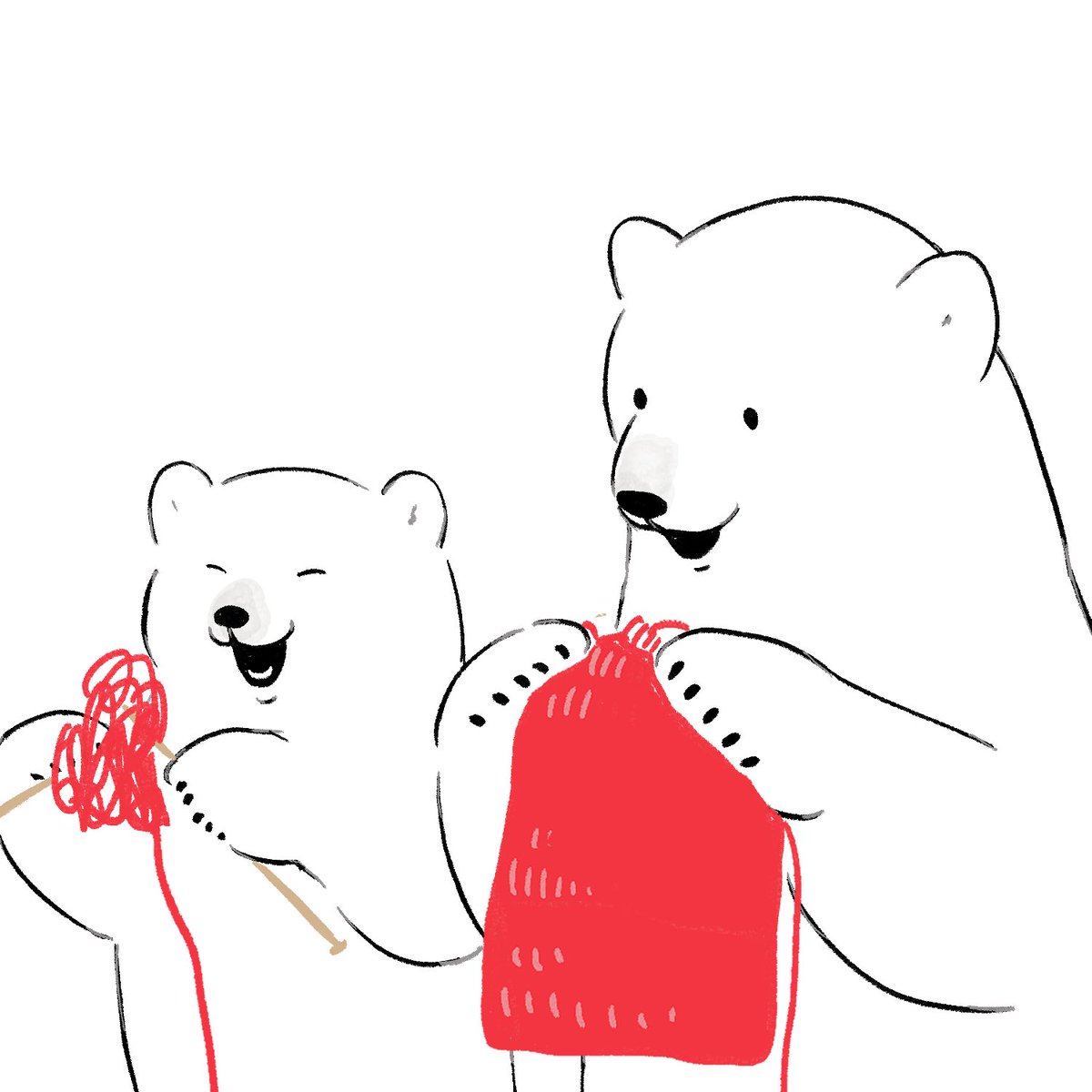 編み物あみあみ🧶🐻‍❄️🐻‍❄️