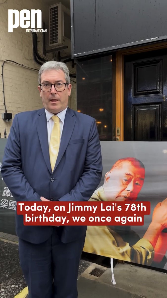 hk_watch's tweet image. Yesterday marked Jimmy Lai’s 78th birthday. As his health deteriorates in solitary confinement, our co-founder and Chair @benedictrogers called on the international community to secure his immediate and unconditional release 👇

#FreeJimmyLai

facebook.com/share/r/17t9My…