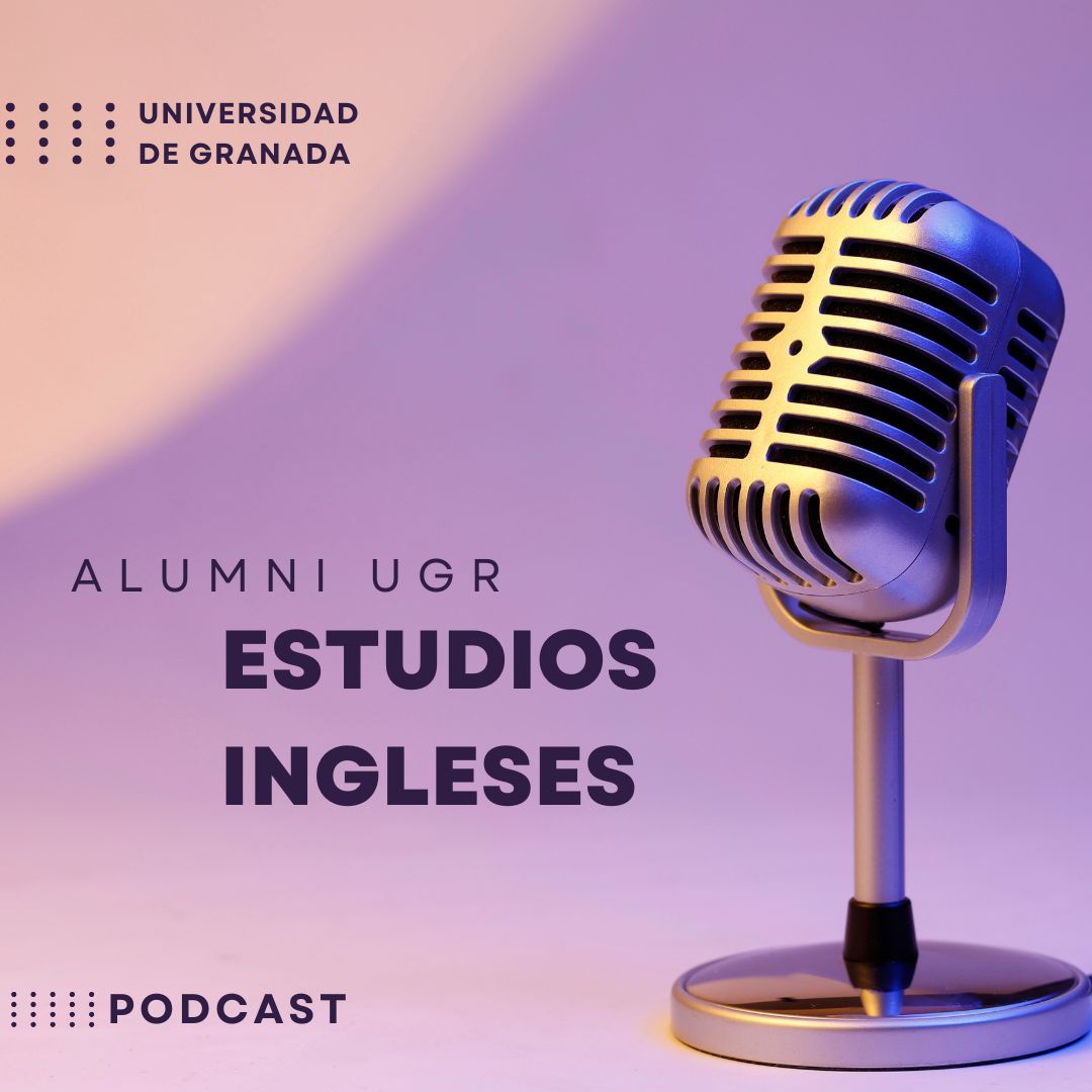 Anunciamos el lanzamiento del podcast ALUMNI DE ESTUDIOS INGLESES de la UGR el próximo diciembre 2025. El podcast está dedicado a orientar académica, laboral y profesionalmente a los egresados presentes y futuros del grado en Estudios Ingleses de <a href="/CanalUGR/">Universidad Granada</a> <a href="/FyL_UGR/">Filosofía y Letras</a> <a href="/MedialabUGR/">Medialab UGR</a>