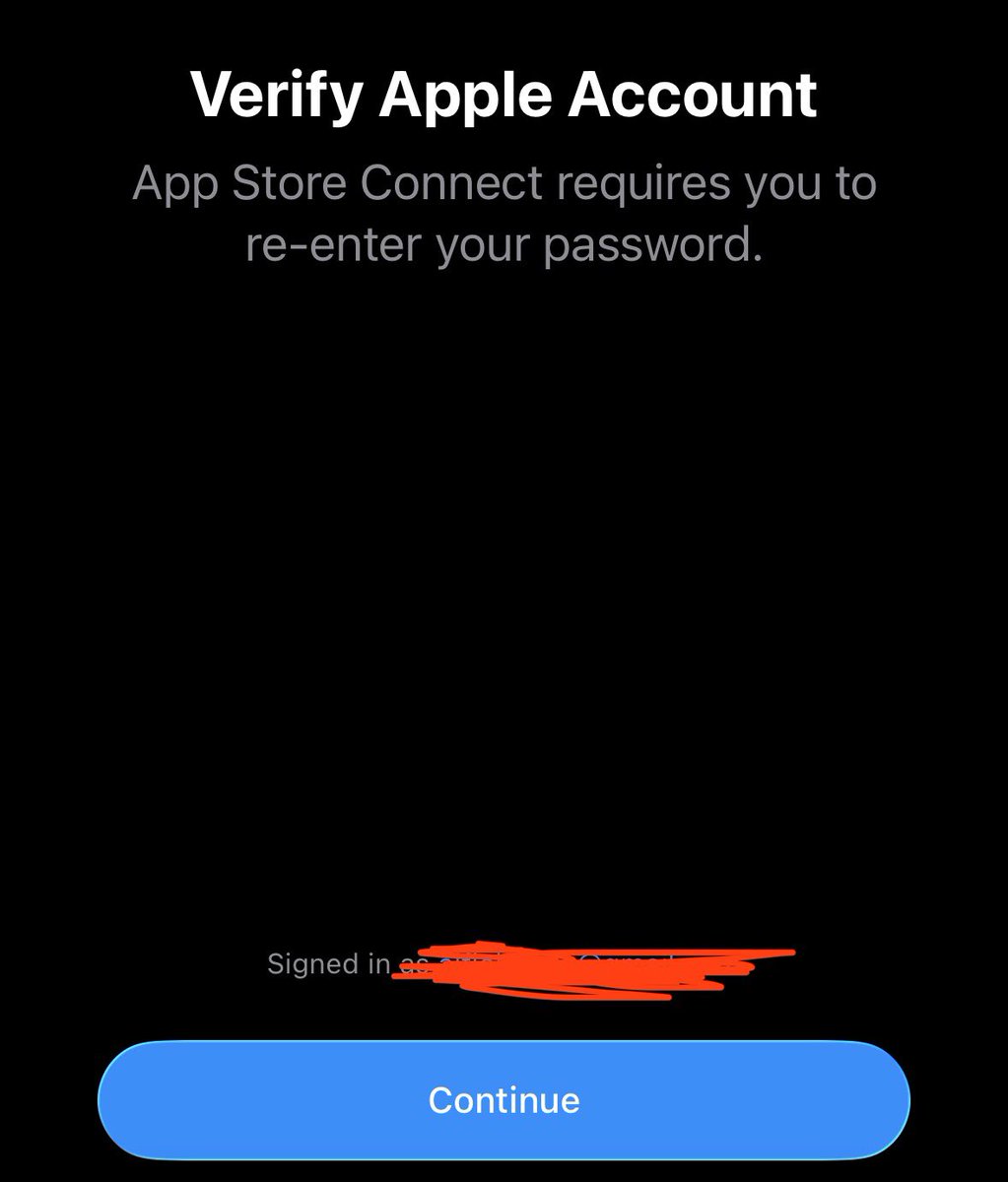 please don’t tell me the app store connect app requires multiple logins a day now please

this was the one safe haven