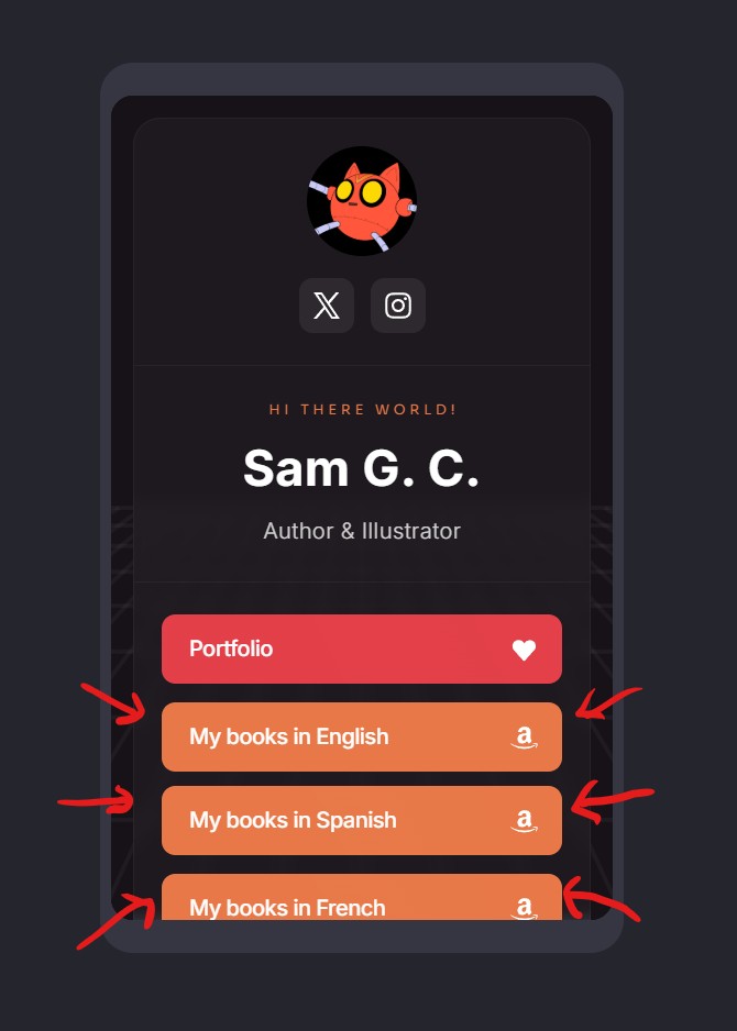 _SamGC's tweet image. New digital edition of our graphic novel Burmese Moons. Also I did some easy link navigations to find all my books in a click.
samgc.cardd.co