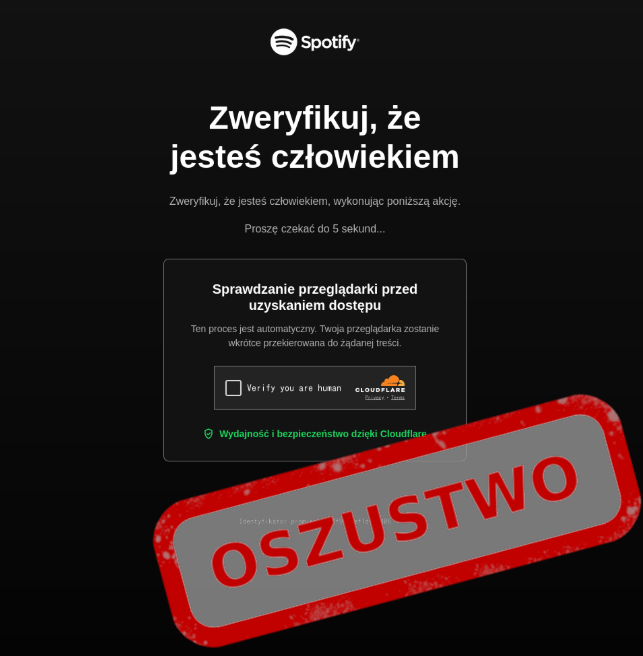 CERT_Polska's tweet photo. 🎵 Problemy z płatnością za muzykę? Coś tu nie gra!

✉️ Obserwujemy kampanię phishingową, w której przestępcy podszywają się pod jeden z popularnych serwisów do streamingu muzyki. W wiadomości mailowej informują o rzekomej konieczności aktualizacji metody płatności. 

🔗 Link zawarty w wiadomości prowadzi do fałszywej strony internetowej, która imituje panel logowania do serwisu. Pozyskane dane przestępcy mogą wykorzystać do przejęcia konta.

🔒 Pamiętaj, żeby używać unikalnych haseł do różnych usług, a tam gdzie to możliwe ustaw także dwuetapową weryfikację. 

⚠️ Podejrzane wiadomości zgłaszaj przez formularz: https://t.co/SsGa8QCrph  
✅ Chronisz w ten sposób siebie i innych!