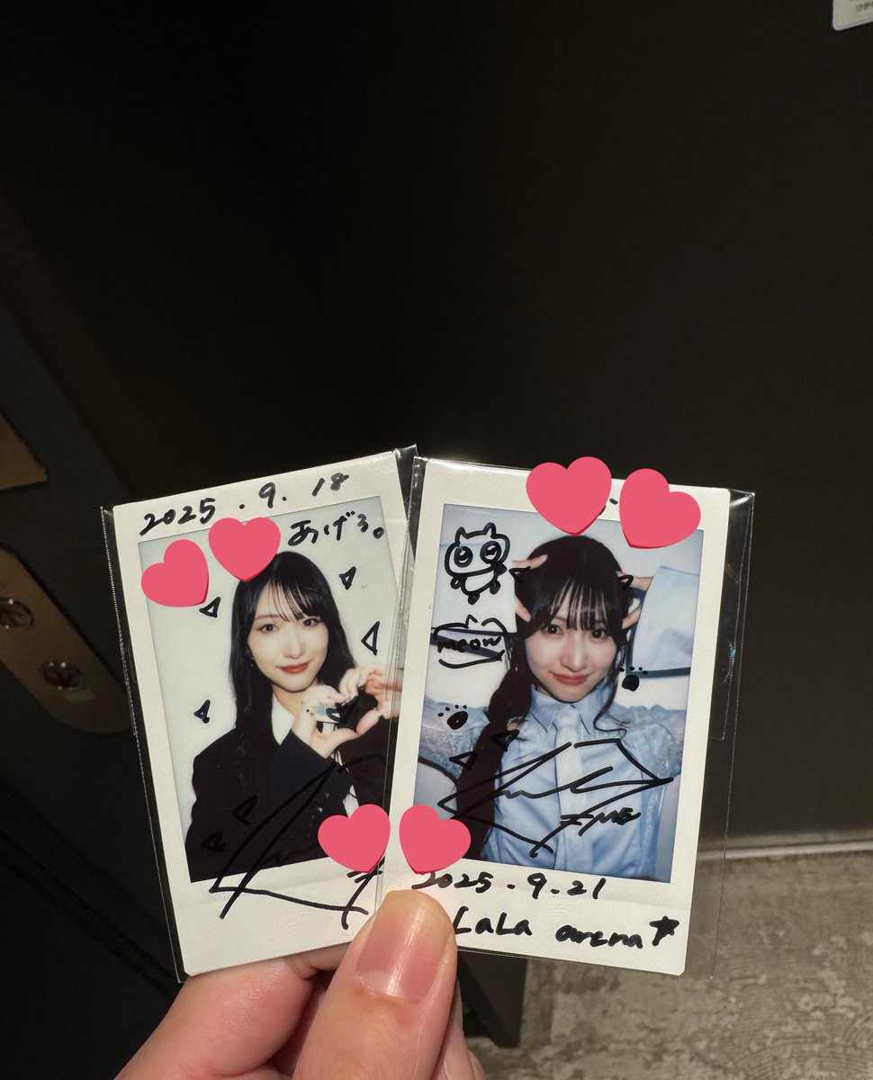 蟹沢萌子 チェキ チェキもありがとうー！やったー！ #蟹沢萌子