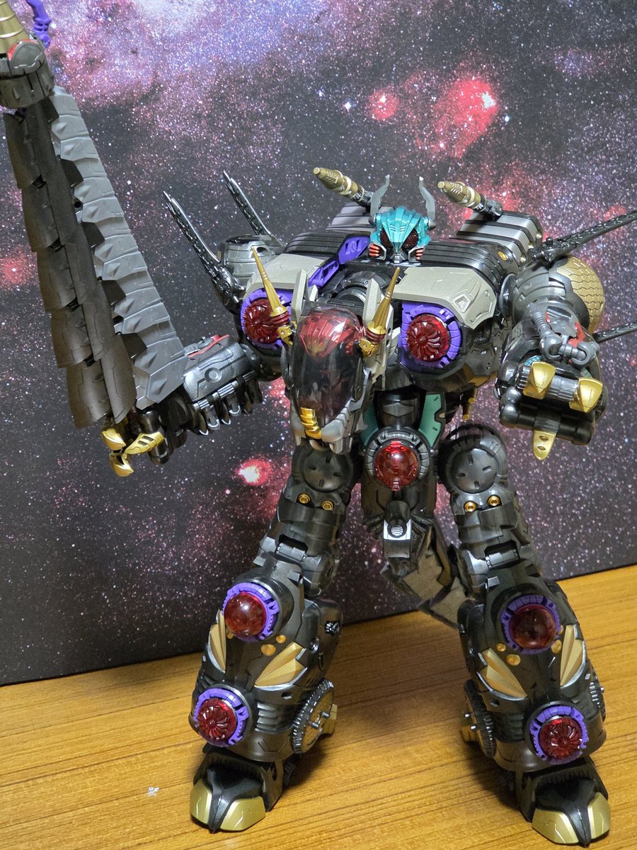 ワルダロスギガンター見参‼️ エヴォルギガンター最高です‼️ 各形態に