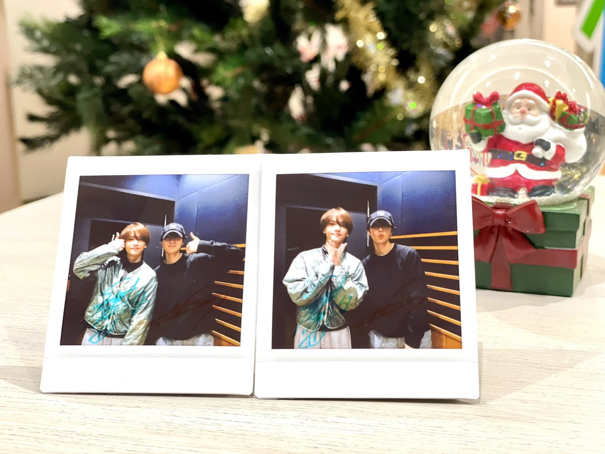 🎄プレゼント🎄 🔸堀夏喜＆中島颯太 サイン入りチェキ 2名様 下記の