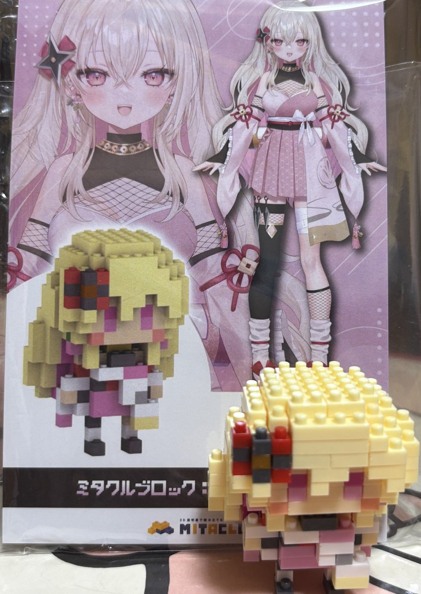 某夢の国のキャラのとワンコ2匹組み立てたことあるから並走配信の時