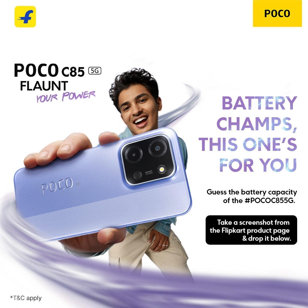 POCO India tweet media