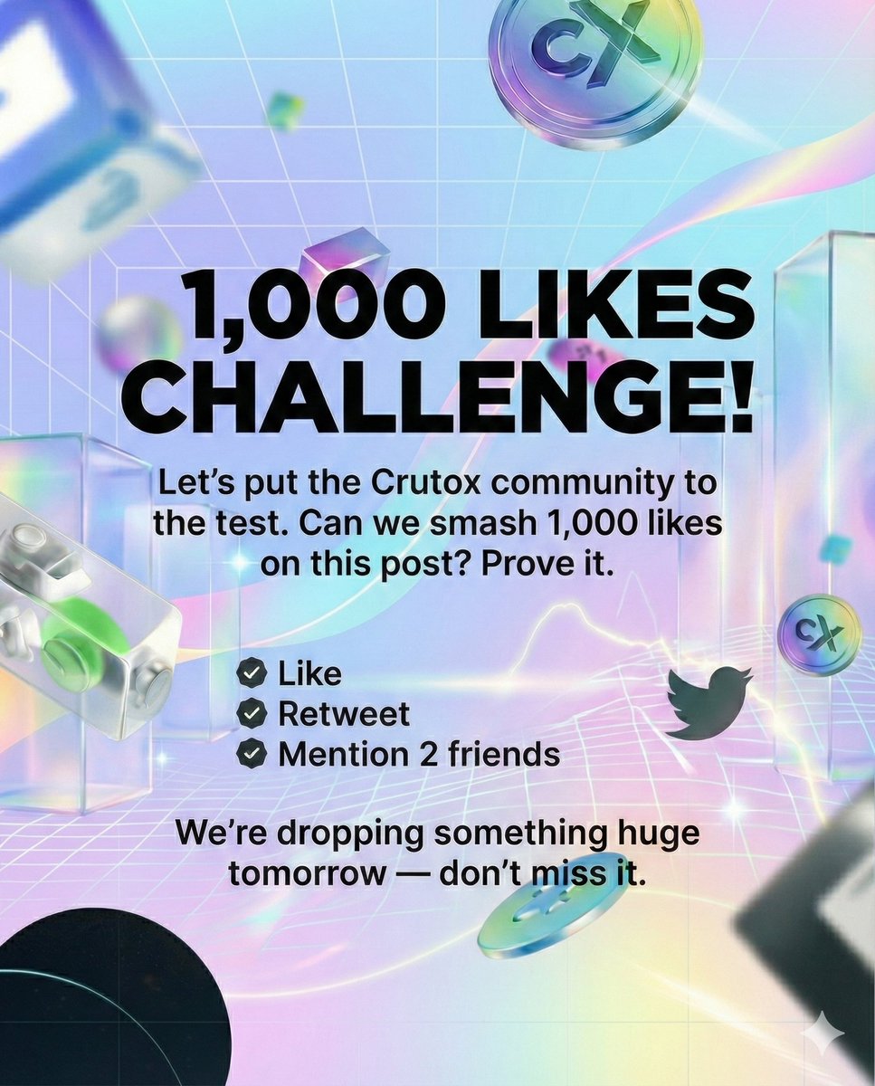 Can we smash 1,000 likes on this post? Prove it.