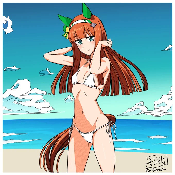 白ビキニスズカさん