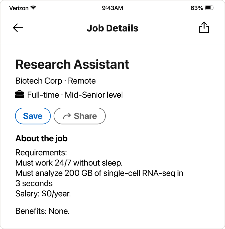 BioProtocol's tweet image. We have a fundamental problem with how we&apos;re evaluating AI for science.

Current benchmarks test isolated capabilities - Can the AI analyze data? Generate hypotheses? Design experiments?

But that&apos;s not how real research works 🧵