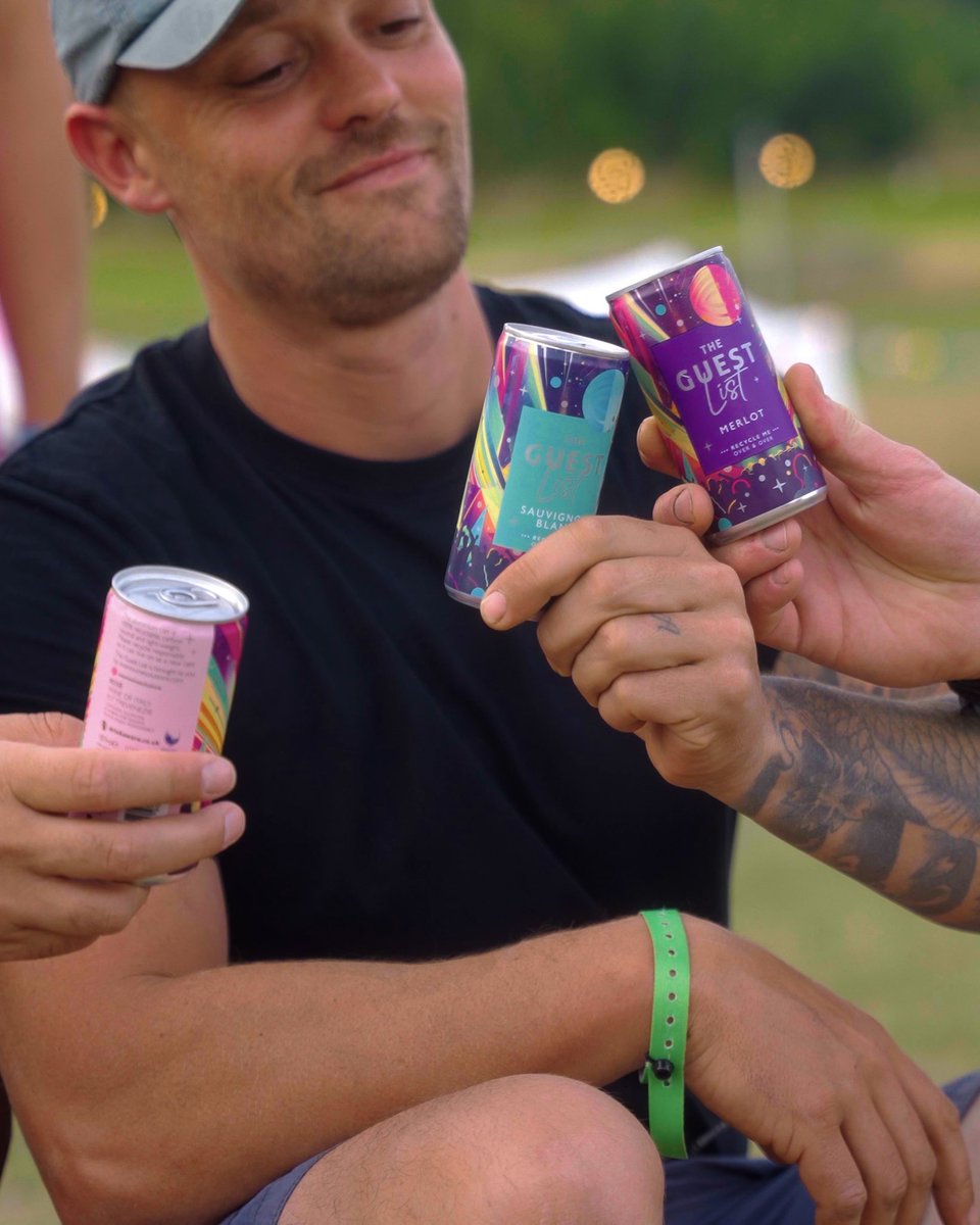 The Guest List in cute 187ml aluminium cans was the talk of the town at this summer’s festival circuit. We can’t wait to get back out there in 2026…