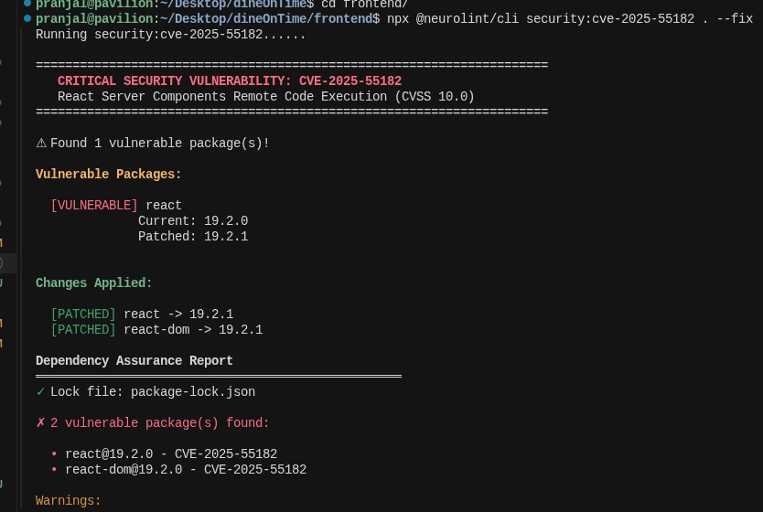 pranjal_birla's tweet image. Also never use &apos;npm i --force&apos; 
won&apos;t realize but would regret one day....
CVE-2025-55182(#React2Shell) 
use this to fix 

npx fix-react2shell-next

or would land helping some miner to earn some good bucks and pay the bill for recourses consumed...
#Crypto #mining #hacker #attack