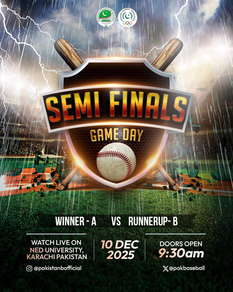 Pakistan Federation Baseball tweet media