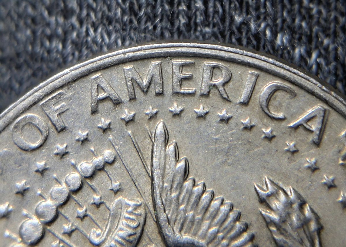 I just found a 1971 half dollar die error