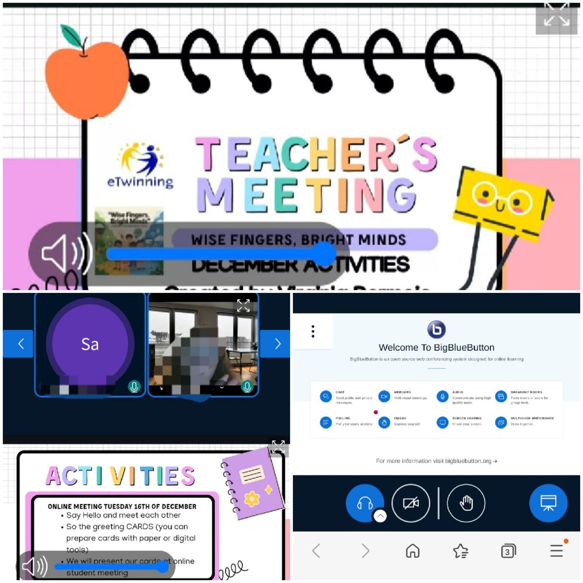 🌍💻 Nuestro profesorado participa en reuniones internacionales de eTwinning:
✅ Think Global, Act Local
✅ eTwinkleTales at Christmas
✅ Wise Fingers, Bright Minds
¡Conectando con Turquía, Bulgaria, Rumanía, Grecia, Italia y Croacia!🚀 #eTwinning #EducaciónGlobal #AprenderJuntos