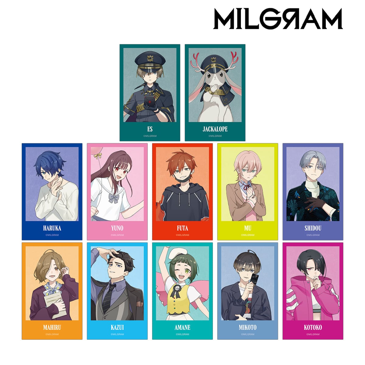 MILGRAM -ミルグラム-』より、描き下ろしイラストを使用した