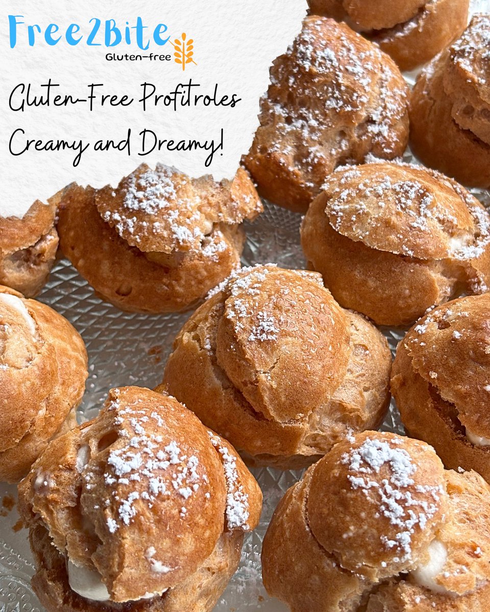 So fluffy. So creamy. It’s gluten-free!

#Free2Bite #GlutenFreeMaldives #GlutenFreeBaking #GFDesserts #Profiteroles #CreamPuffs #GlutenFreeGoodness