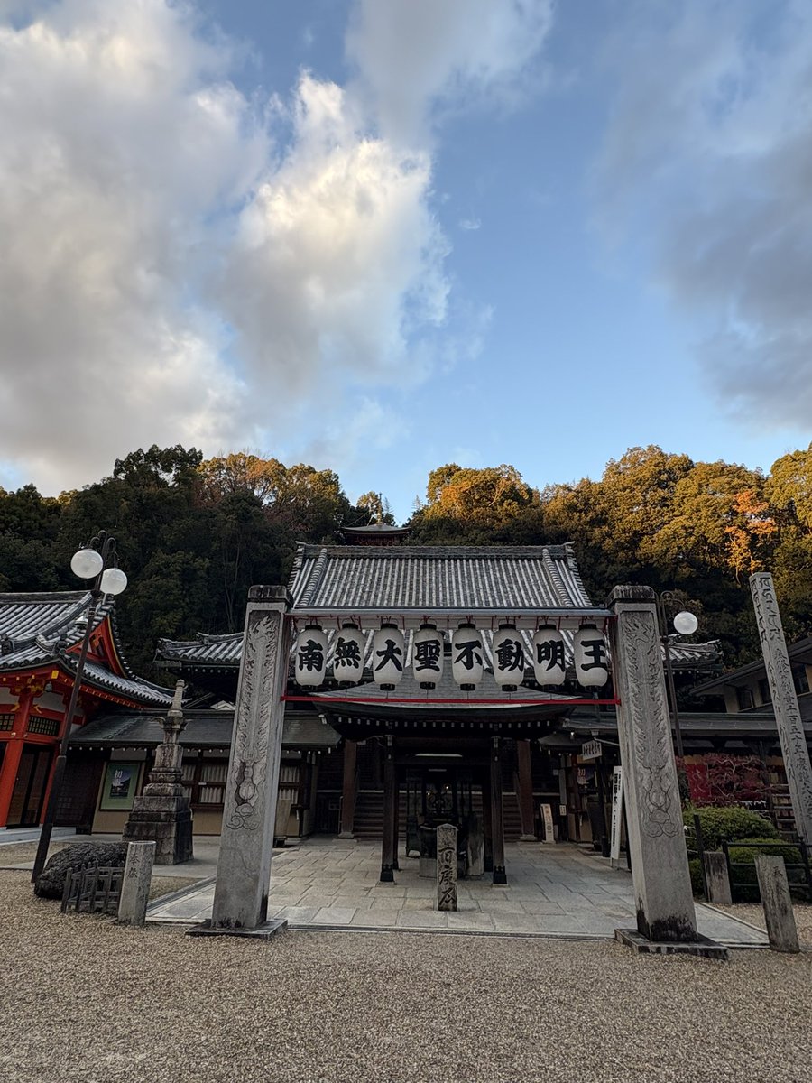 常陸坊と不動尊