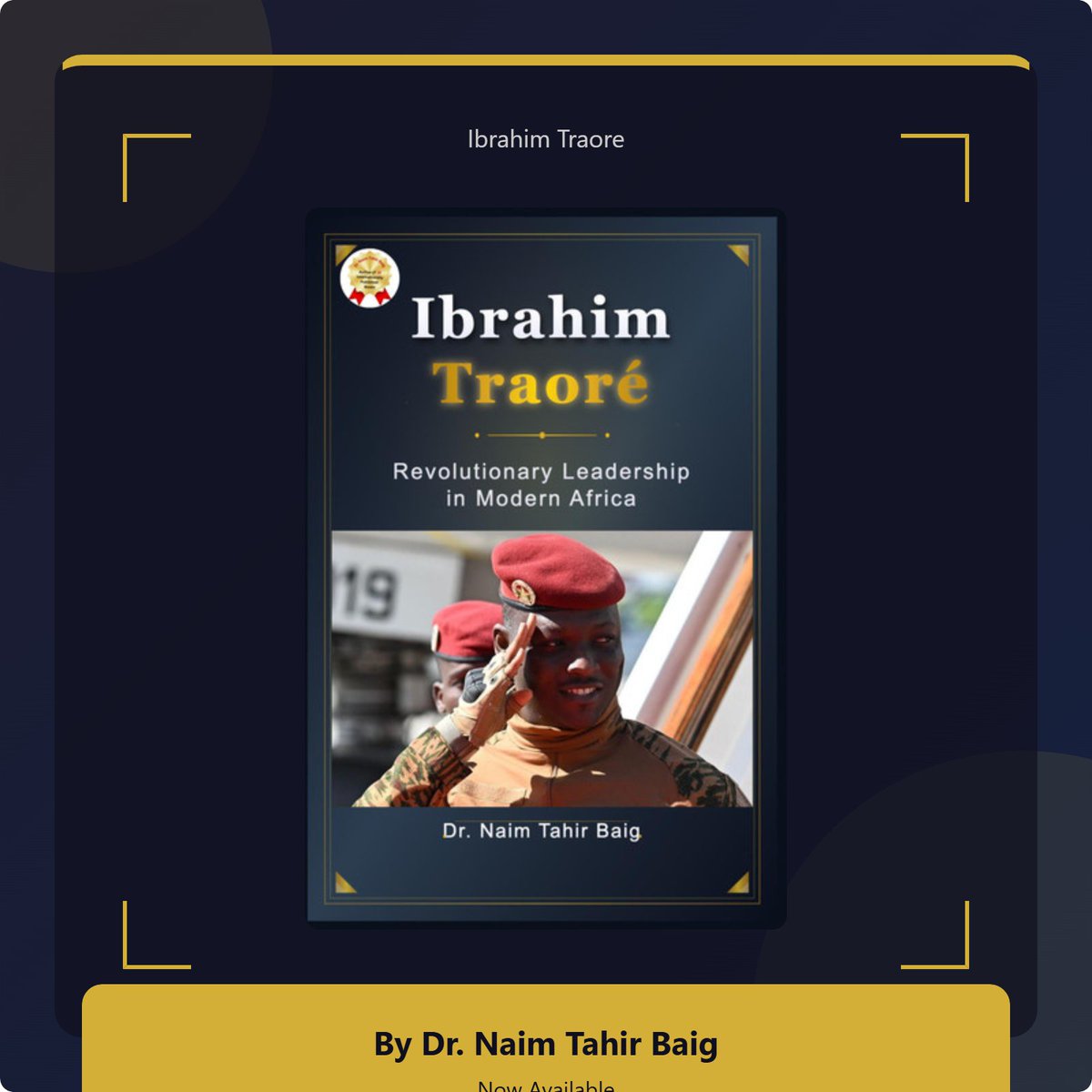 NaimAuthor's tweet photo. A compelling exploration of modern African leadership, highlighting the rise of Ibrahim Traoré and his revolutionary impact on governance, sovereignty, and regional transformation.
#IbrahimTraore #AfricanLeadership #RevolutionaryLeader #ModernAfrica #PoliticalChange #AfricaRising https://t.co/zOvwmdUp6T