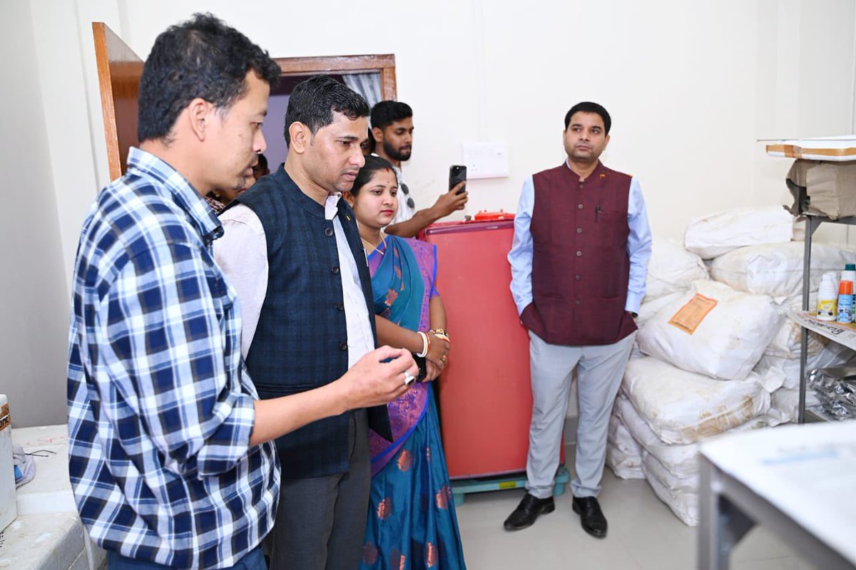 Inaugurated the newly built Block Veterinary Hospital at Raishyabari under Dhalai district, established by the ARD Deptt., Govt. of Tripura.

I’m confident this facility will strengthen livestock healthcare &amp; provide vital support to the livestock farmers of the region.