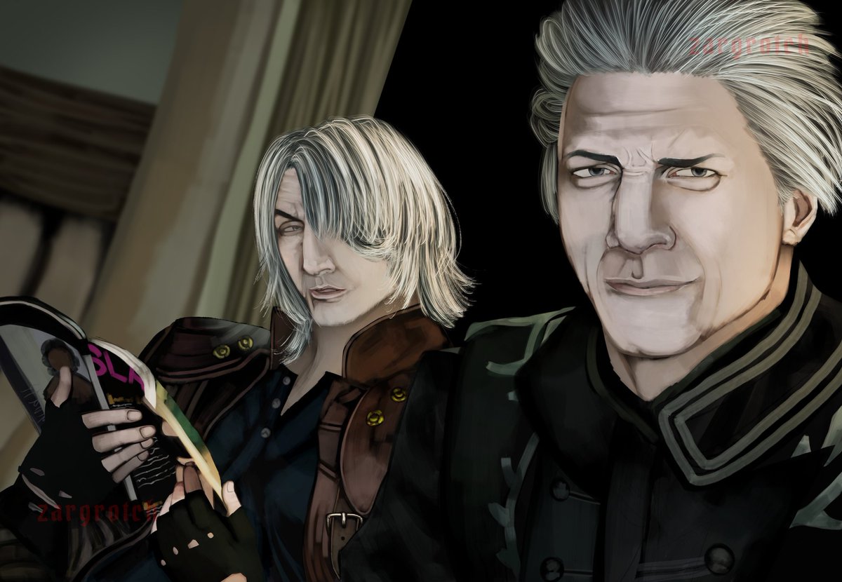 reeetniw's tweet photo. Dante and Vergil #DMC #DevilMayCry #fanart #illustration #painting #ibisPaintX #fypviraltwitter #fypシviral #fypage #fypシ゚ #fypシ゚viral https://t.co/REcuor2Oav