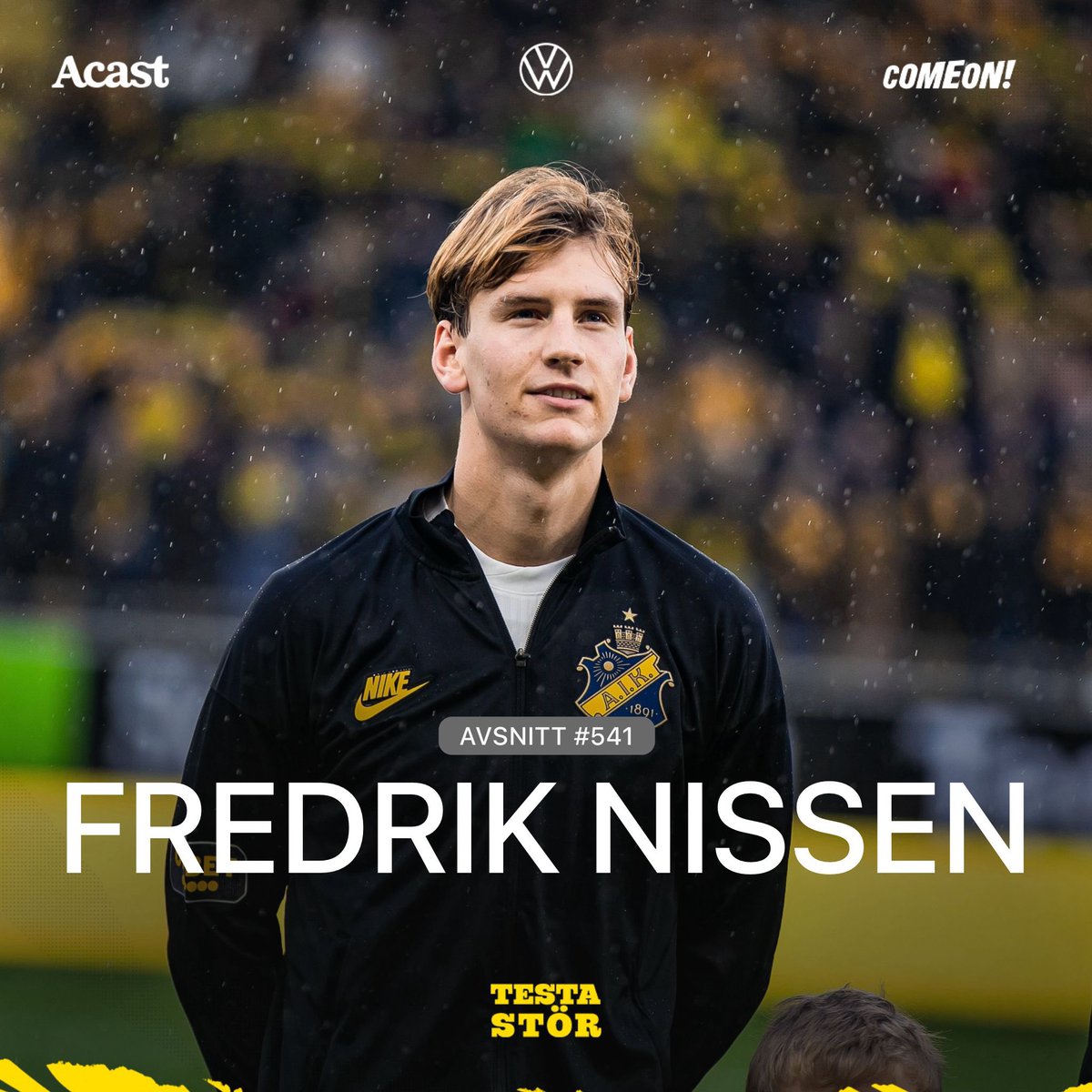 ⚫️🟡⚫️ FREDRIK NISSEN!

Fredrik Nissen gästar studion! Vi pratar om åren på Milanello och hur det var att träna med världsstjärnor. Men också om beslutet att flytta hem, första tiden i AIK och vad han känner inför 2026!

🎧 open.spotify.com/episode/7Ge6qO…
