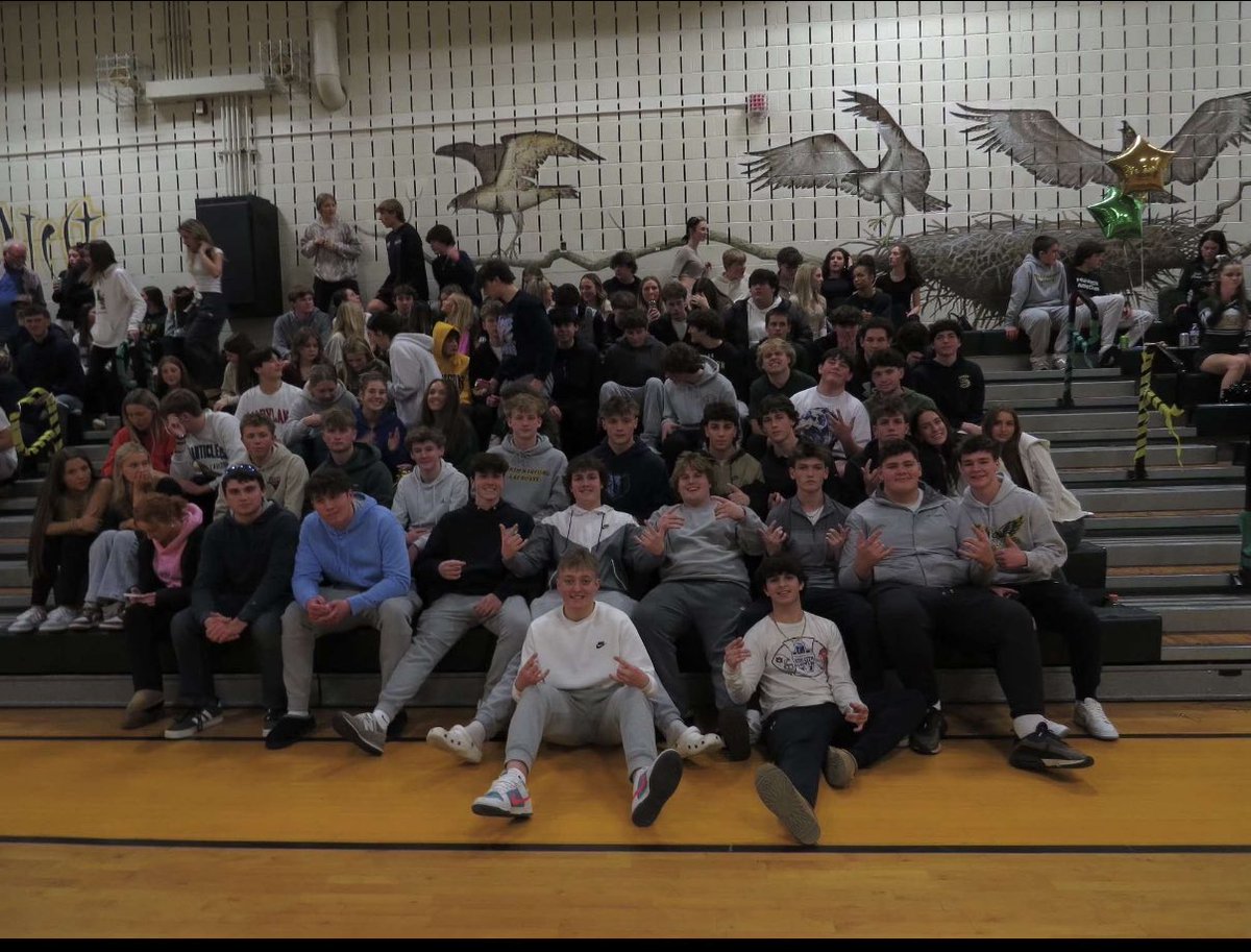 North Harford Student Section tweet media