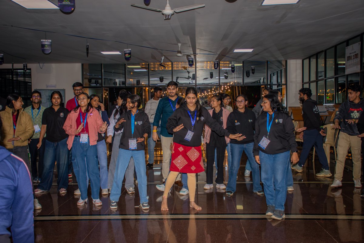 NCET hosted a late-night Zumba session to give SIH 2025 finalists a much-needed break. A moment to unwind, recharge, and return stronger.

#SmartIndiaHackathon #SIH2025 #NCET

<a href="/narendramodi/">Narendra Modi</a> <a href="/PMOIndia/">PMO India</a>  <a href="/EduMinOfIndia/">Ministry of Education</a> <a href="/dpradhanbjp/">Dharmendra Pradhan</a> <a href="/mhrd_innovation/">MOE's Innovation Cell- GOI</a> <a href="/SITHARAMtg/">TG SITHARAM</a> <a href="/abhayjere/">Dr. Abhay Jere</a> <a href="/ms_aicte/">Prof. Rajive Kumar</a>