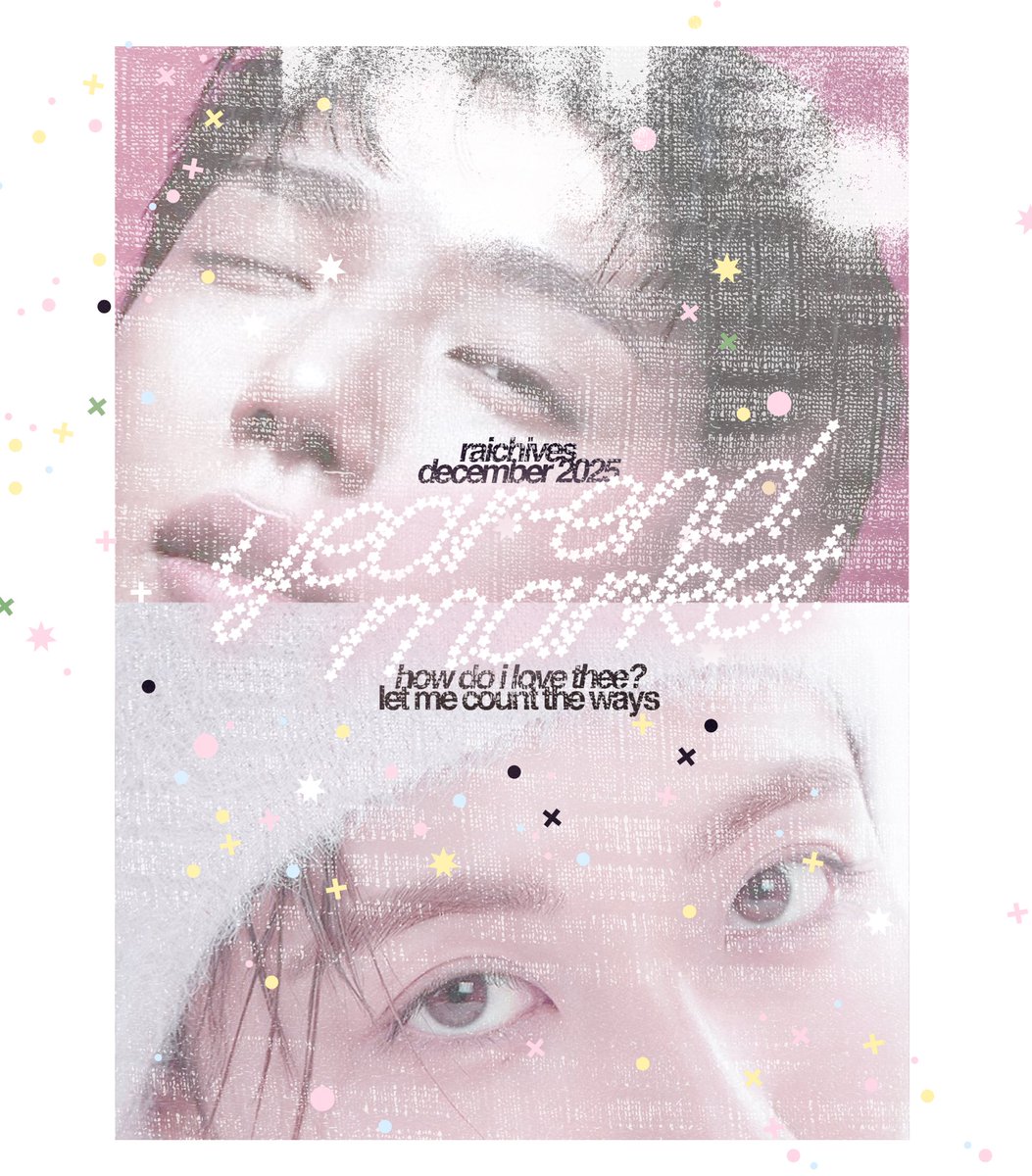 raicores's tweet image. R☆ICHIVES 2025 ⋆ HOW DO I LOVE THEE? 

     ⋆｡°✩ &amp;gt;&amp;gt; [ new ] jihan collection 
                           + previous collections!   

full catalogue ⋆˚꩜｡   friday 12/11
online pre-order ✦    saturday 12/13 - 12/20