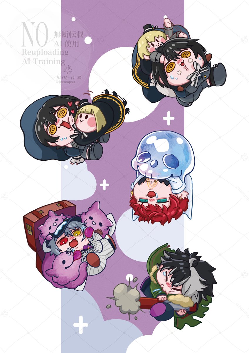 「#今年も残りわずかなので今年一番伸びた絵を貼る 圧倒的そんなんで大丈夫か!ちびま」|九官鳥-官=鳩＠依頼受付中のイラスト