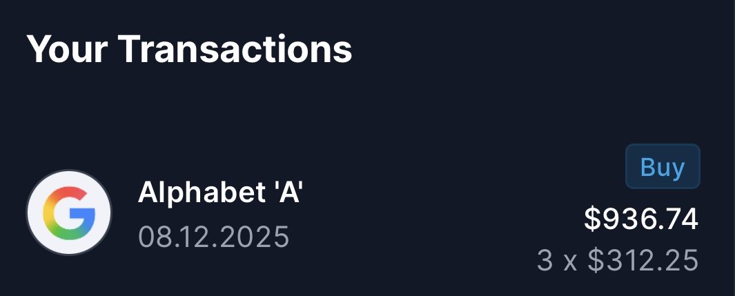 b_co_co's tweet image. $GOOG / $GOOGL join the portfolio! 

Bought #Alphabet instead of #Bitcoin on yesterday’s dip.