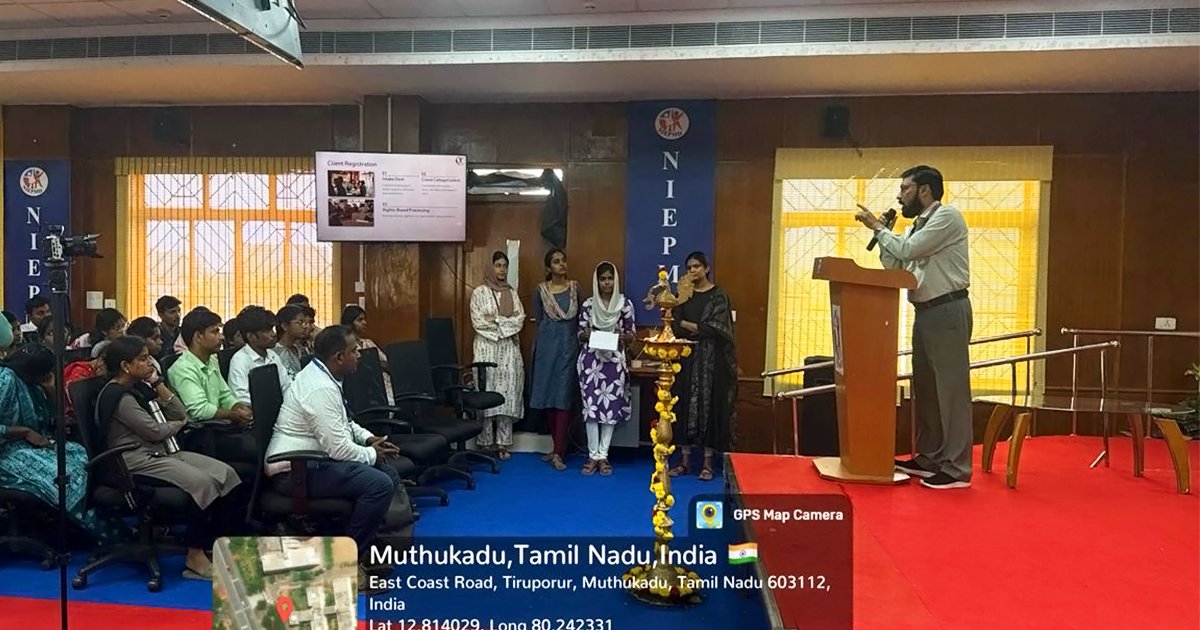 NIEPMD's tweet image. As part of observance of 'International Day of Persons with Disabilities 2025', NIEPMD (D) organised an 'Orientation Program' on 'Disabilities and Services provided by NIEPMD' on 8th December 2025.

#orientation2025
#NIEPMD
#services

@socialpwds