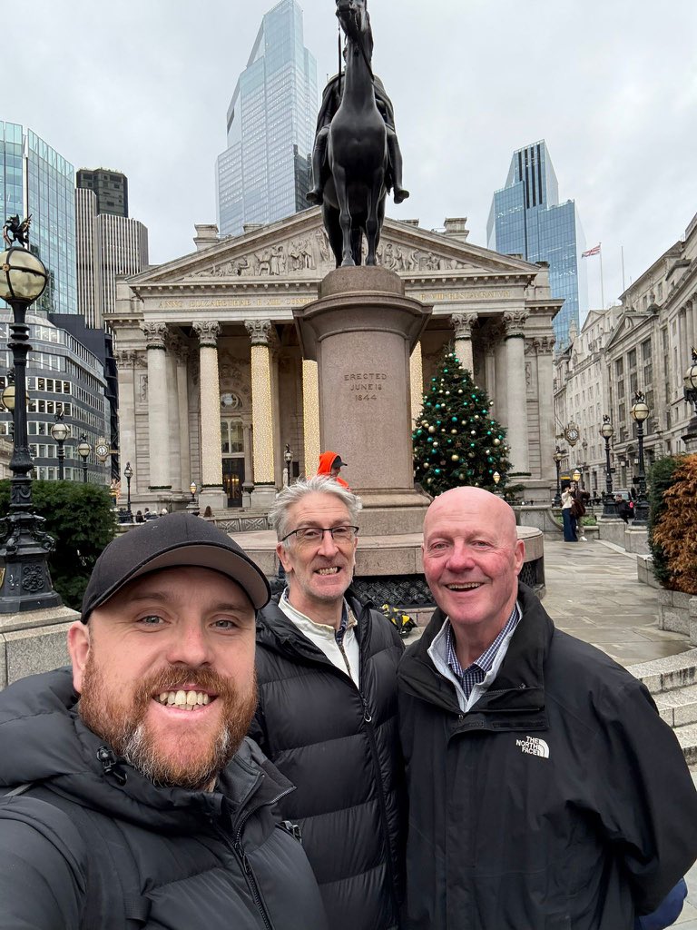 First Men’s wellbeing walk&amp;talk in the city today. 

Nice walking weather and great company. 

We will be back next Tuesday 10am meeting at the Duke of Wellington statue (pictured above) for any men that want to destress or just get some fresh air for half an hour.