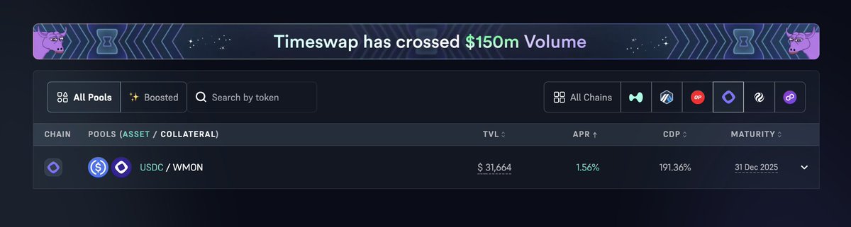 Timeswap ⏳ tweet media