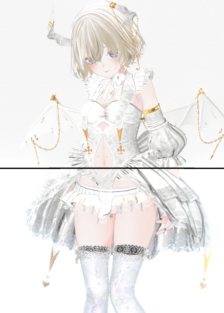 おみ足ハーバリウム可愛すぎて性癖ｨな衣装をひたすら眺めてました