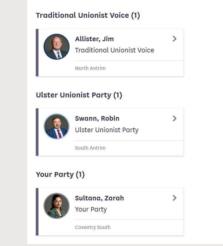 Zarah Sultana voted with the Tories in every vote on the Employment Rights Bill last night.   

That includes voting to keep the Lords' wrecking amendments on strike ballot thresholds and to keep the 2016 Trade Union Act's restrictions on unions' political funds.
