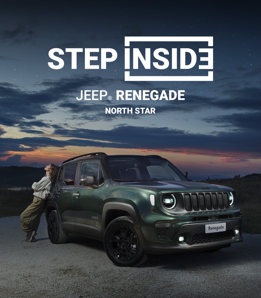 Jeep_UK's tweet photo. Rugged interiors made to navigate your world: Step Inside the Jeep® Renegade North Star and discover the features that elevate everyday journeys into stellar adventures  💪✨

#Jeep #JeepRenegade #Freedom #JeepLove https://t.co/f3Z2fC5tlm